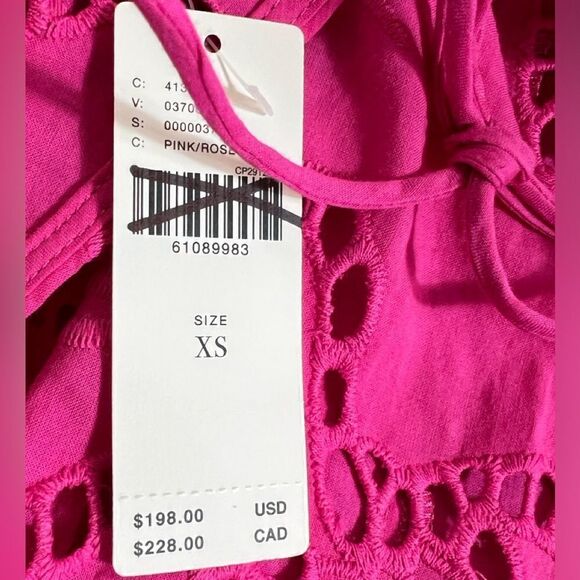 Anthropologie Maeve Belrose Eyelet Maxi Dress/ size XS - Picture 11 of 11